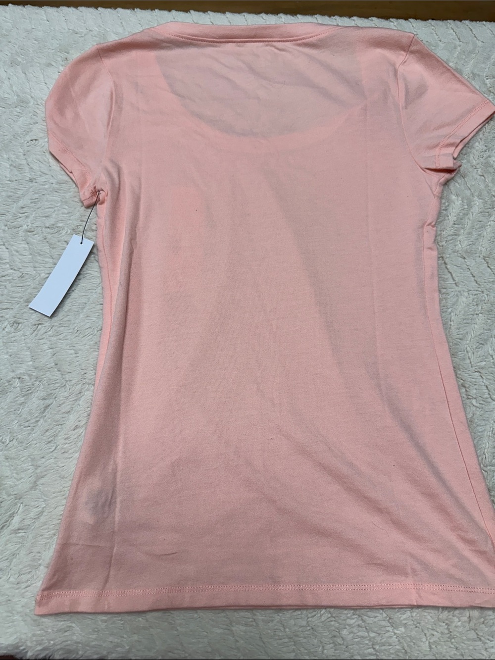 NO BOUNDARIES 2 PACK SEMI FITTED SHORT SLEEVE TEE GRAY & PINK XS NWT (0-2) - Picture 7 of 11